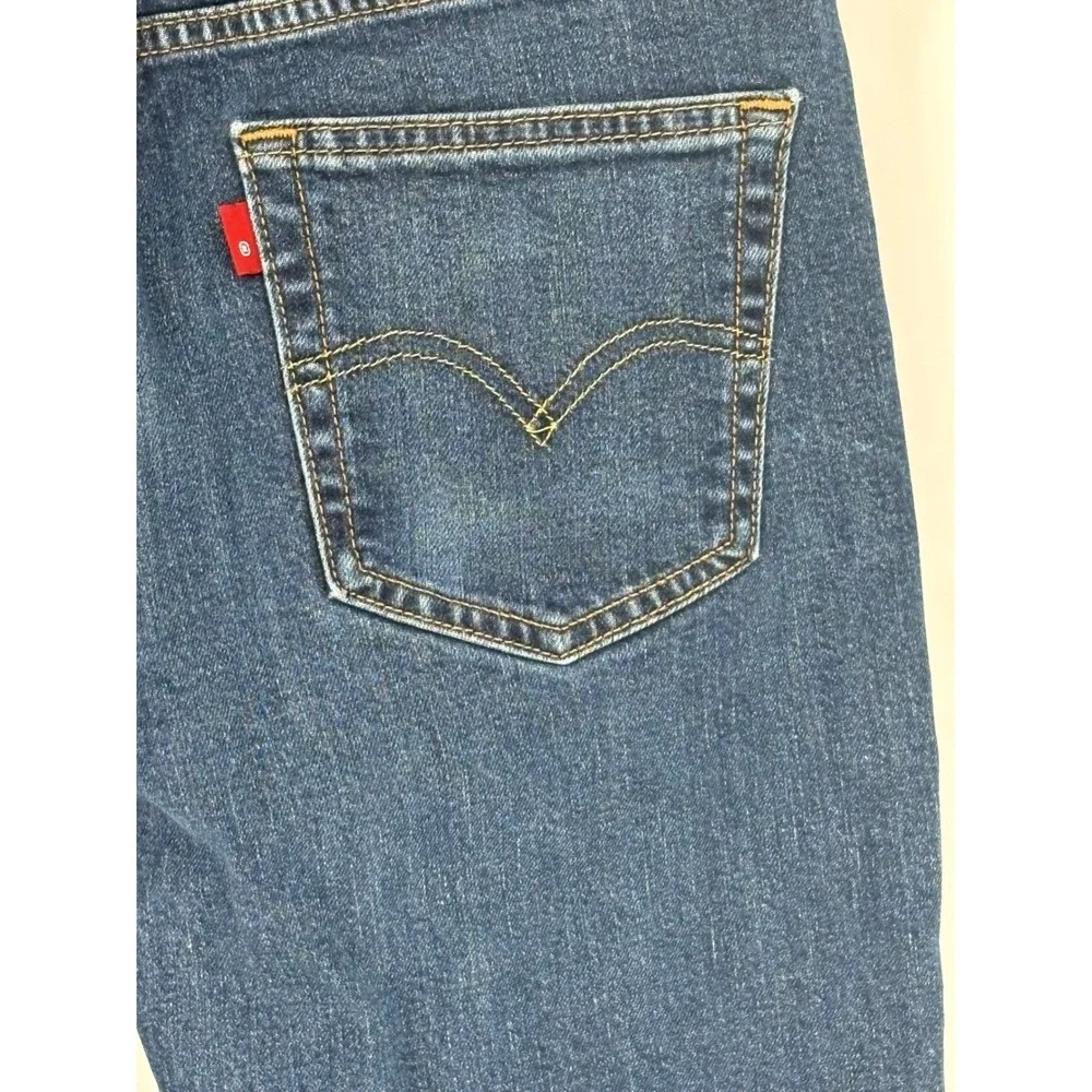 Levi's 514 Straight‎ Fit Jeans Men's 29x30 Blue Denim Medium Wash